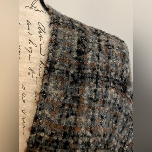 🖤 BEAUTIFUL! Multi-colored LUXE sweater wrap by Cejon - Picture 2 of 9